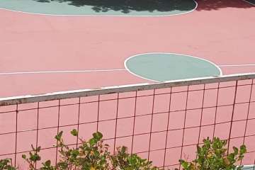  Hornos del Rey presume de una cancha deportiva remozada (Foto TA)